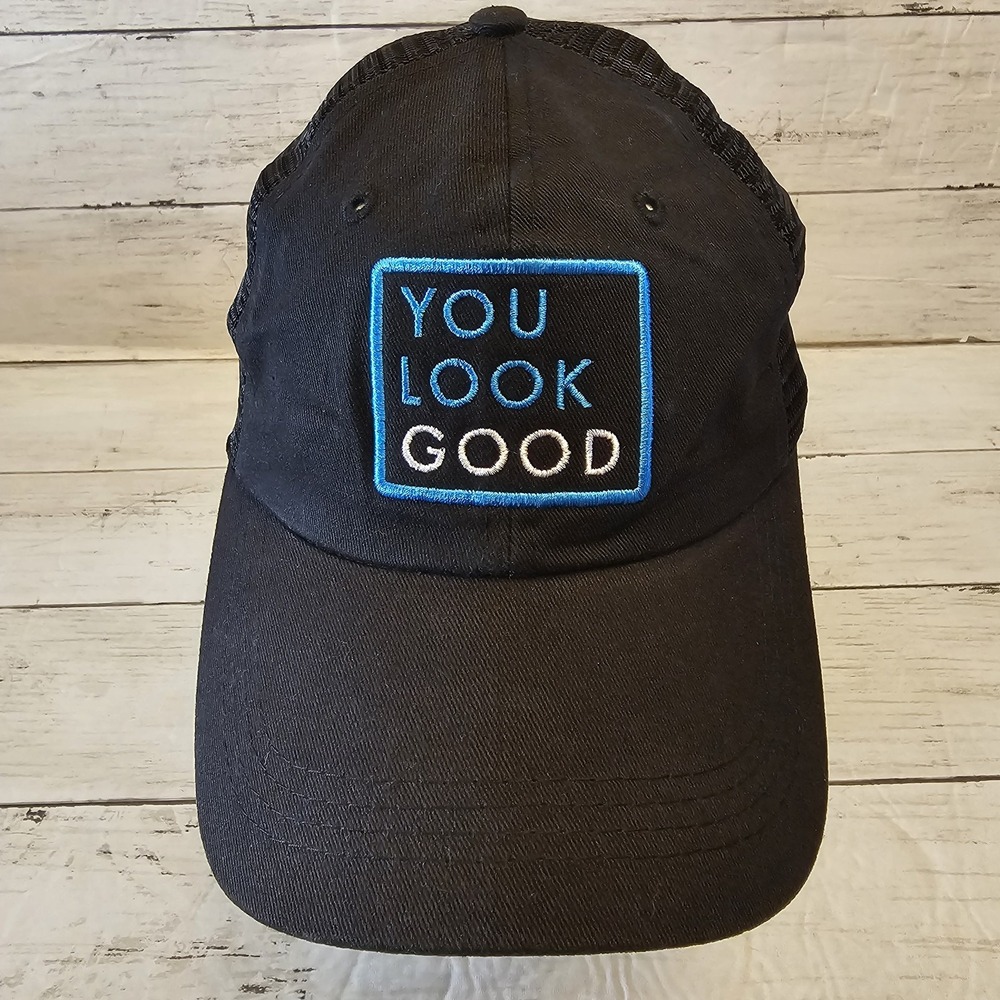 Lady Antebellum Hat Cap Snap Back Black Mesh Trucker Patch You Look Good Mens